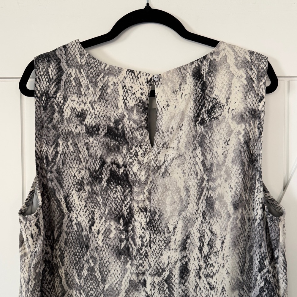 She + Sky Python Snake Print Tank Top Sleeveless … - image 5